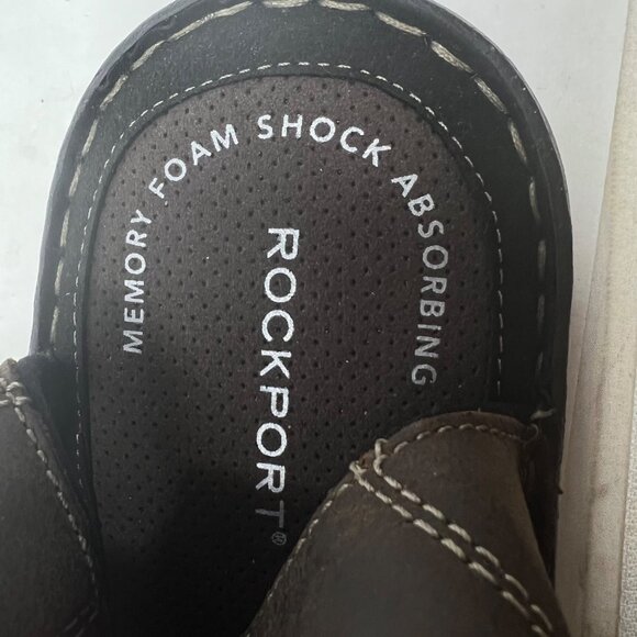 Rockport Men’s Brown Sandals Darwyn Fisherman Closed Toe Size 8.5 - Picture 6 of 8